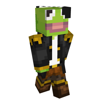 Kermit Cloak Minecraft Skin