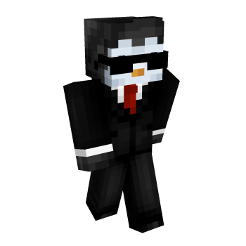 Suit Penguin Minecraft Skin