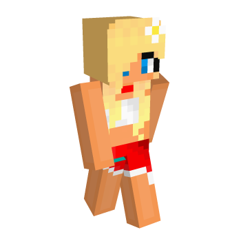 Cute Bikkini Minecraft Skin