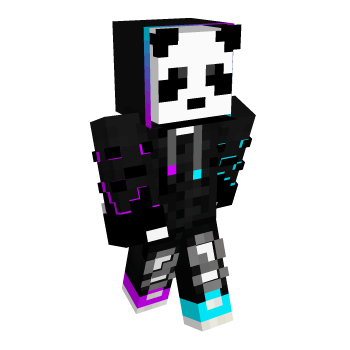 Panda Hoodie Minecraft Skin