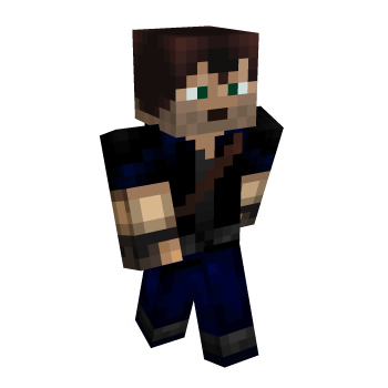 Fighter Blue Minecraft Skin