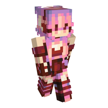 Sunset Orange Minecraft Skin