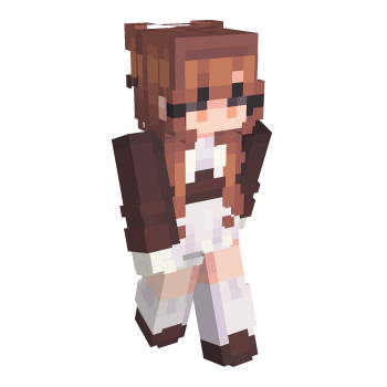 Skirt Brown Minecraft Skin