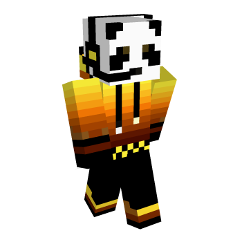 Sun Panda Minecraft Skin