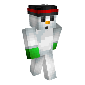 Snowman Winter Minecraft Skin