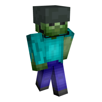 Zombie Helmet Minecraft Skin