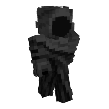 Black Dark Minecraft Skin
