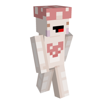 Red White Minecraft Skin