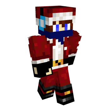 Santa Headphones Minecraft Skin