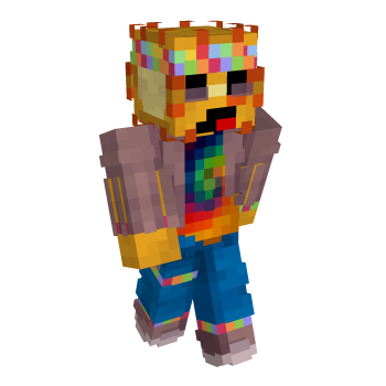 Hippie Sun Minecraft Skin