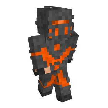 Knight Flame Minecraft Skin