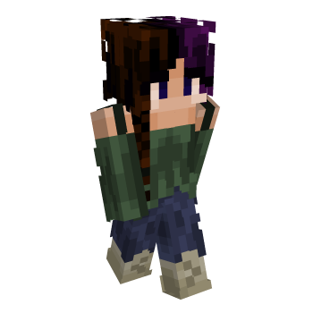 Brown Grey Minecraft Skin