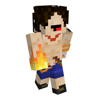 Ace Straw Hat Minecraft Skin
