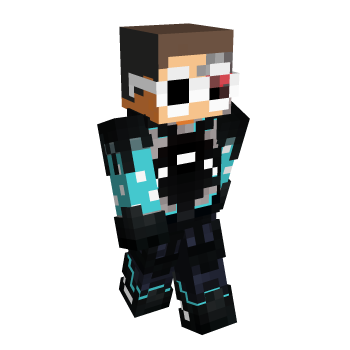 Futuristic Cyborg Minecraft Skin
