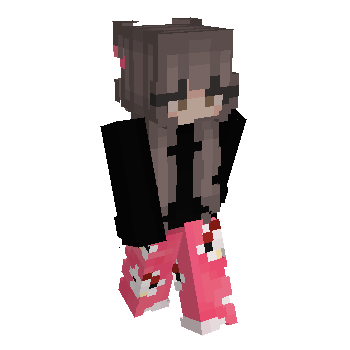 Girl Hello Kitty Minecraft Skin