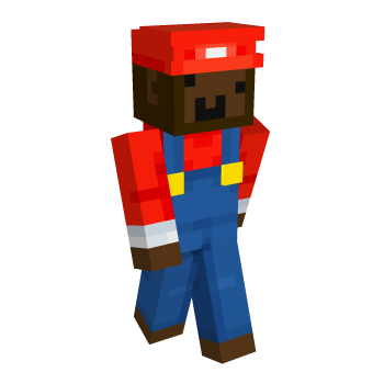 Mario Minecraft Skin