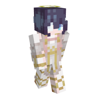 Female Hair Black Minecraft Skin