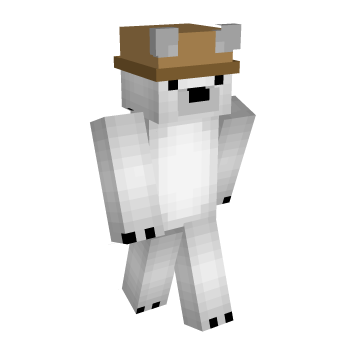 Hat Anthropomorphism Minecraft Skin