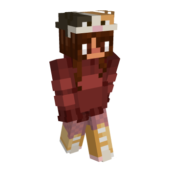 Sweater Twist Hair Minecraft Skin