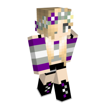 Grayace Pride Minecraft Skin