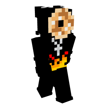 Donut Fire Minecraft Skin