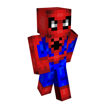 Spiderman Minecraft Skin