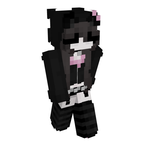 Pink Egirl Minecraft Skin - Laby