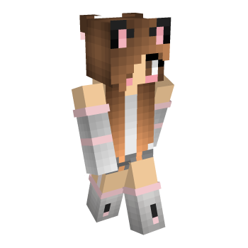 Cat Kawaii Minecraft Skin