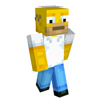 Cartoon Minecraft Skin