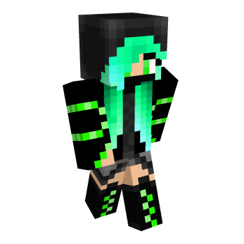 Lime Ninja Minecraft Skin