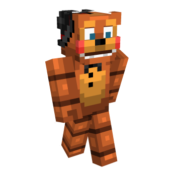 Toy Freddy Animatronico Minecraft Skin