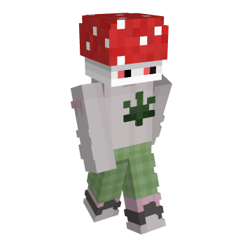 Mushroom Weed Minecraft Skin
