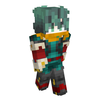 Deku Anime Minecraft Skin