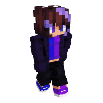 Light Blue Jacket Minecraft Skin