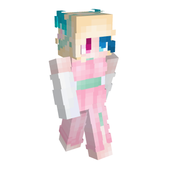 Blond Hair Fancy Minecraft Skin