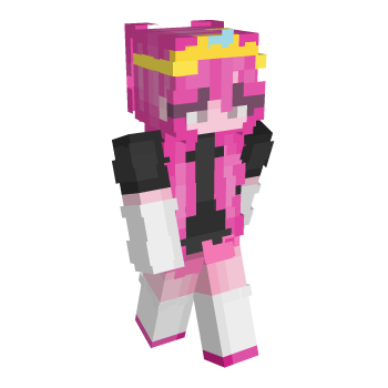 Girl Pink Minecraft Skin