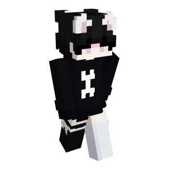 Femboy Catboy Minecraft Skin