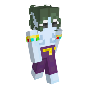 Origins Mermaid Minecraft Skin