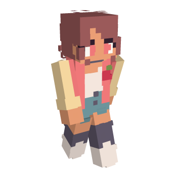 Pink Cherry Minecraft Skin