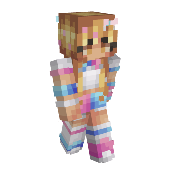 Fan Ribbons Minecraft Skin