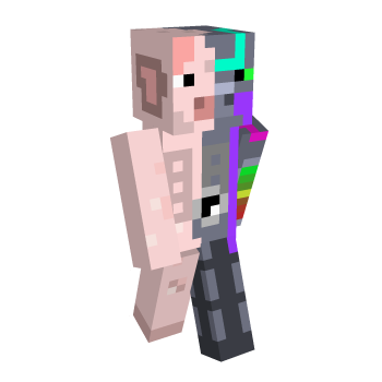Pig Cyborg Minecraft Skin