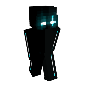 Glowing Neon Minecraft Skin