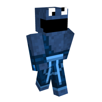 Cookie Cookie Monster Minecraft Skin