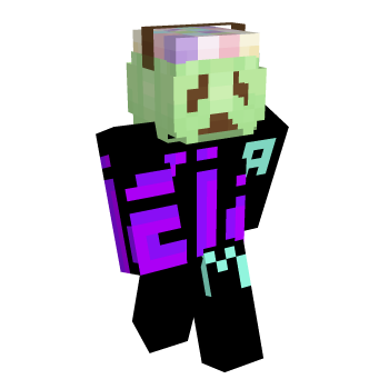 Candy Halloween Minecraft Skin