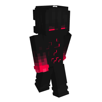 Black Edgy Minecraft Skin