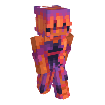 Gradient Ombre Minecraft Skin