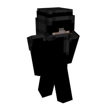 Stealth Black Minecraft Skin