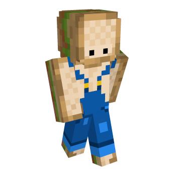 Sandwich Beautiful Minecraft Skin