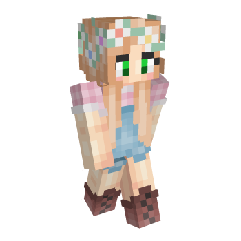 Summer Girl Cute Girl Minecraft Skin