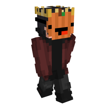 Pumpkin Face Boy Minecraft Skin - Laby